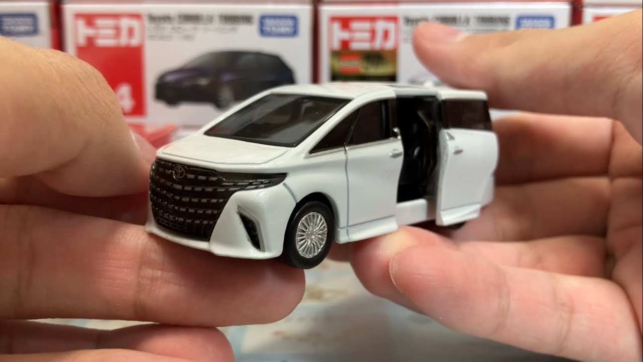 Unboxing Tomica Premium No.43 Toyota Alphard (First Limited