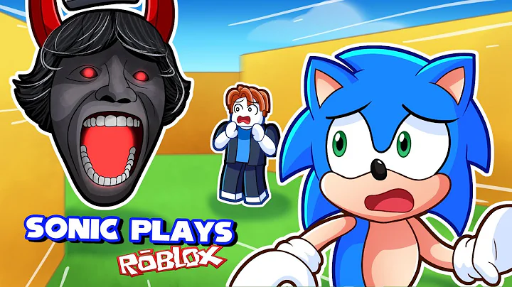 🦔 DON'T GET CRUSHE BY 67! [CREEPY OBBY] | Sonic Plays Roblox Don't Get Crushed by 67