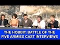 THE HOBBIT 3 The Battle of the Five Armies Cast Interviews