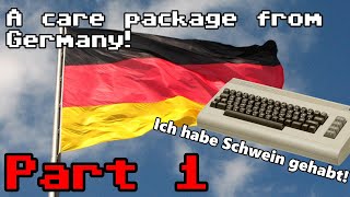 Unboxing goodies from Germany and a C64 fix
