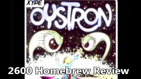Oystron Atari 2600 Homebrew Review - The No Swear Gamer Ep 174