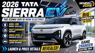 2026 Tata Sierra EV Is Back! Futuristic SUV With INSANE Features 🔥⚡