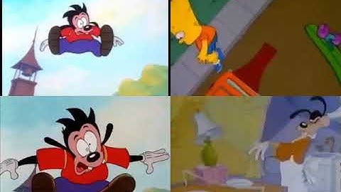 Goof Troop Intro Quadparison