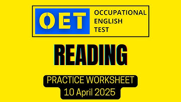 OET reading part C practice test | Roll off AI in medicine|  OET 2.0 Online Classroom