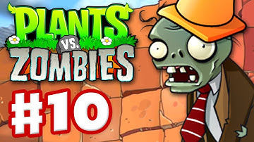 Plants vs. Zombies - Gameplay Walkthrough Part 10 - World 5 (HD)