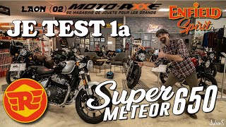 TEST SuperMeteor650 ROYAL ENFIELD ✌ ADL motoAXXE Laon (02)