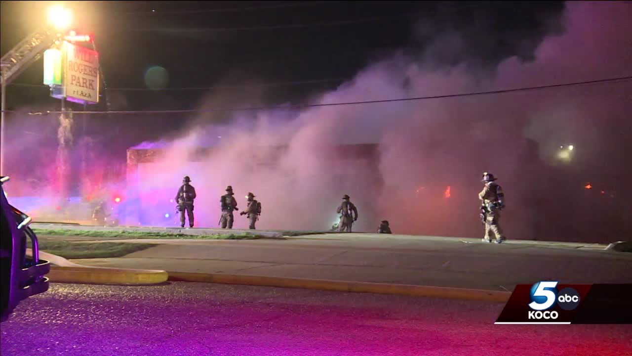 Person taken to hospital after three-alarm fire breaks out at northwest ...