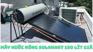 Lắp máy nước nóng năng lượng mặt trời Solahart 150 lít trên mái ngói tại Quận 7
