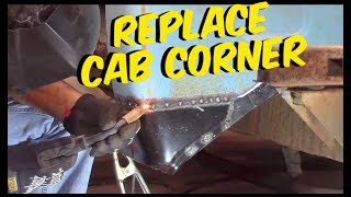 Replace cab corner c10 chevy