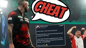Joe Cullen Called Suljovic A Cheat Following World Darts Championship