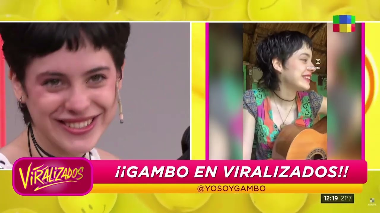 Gambo estuvo en América TV