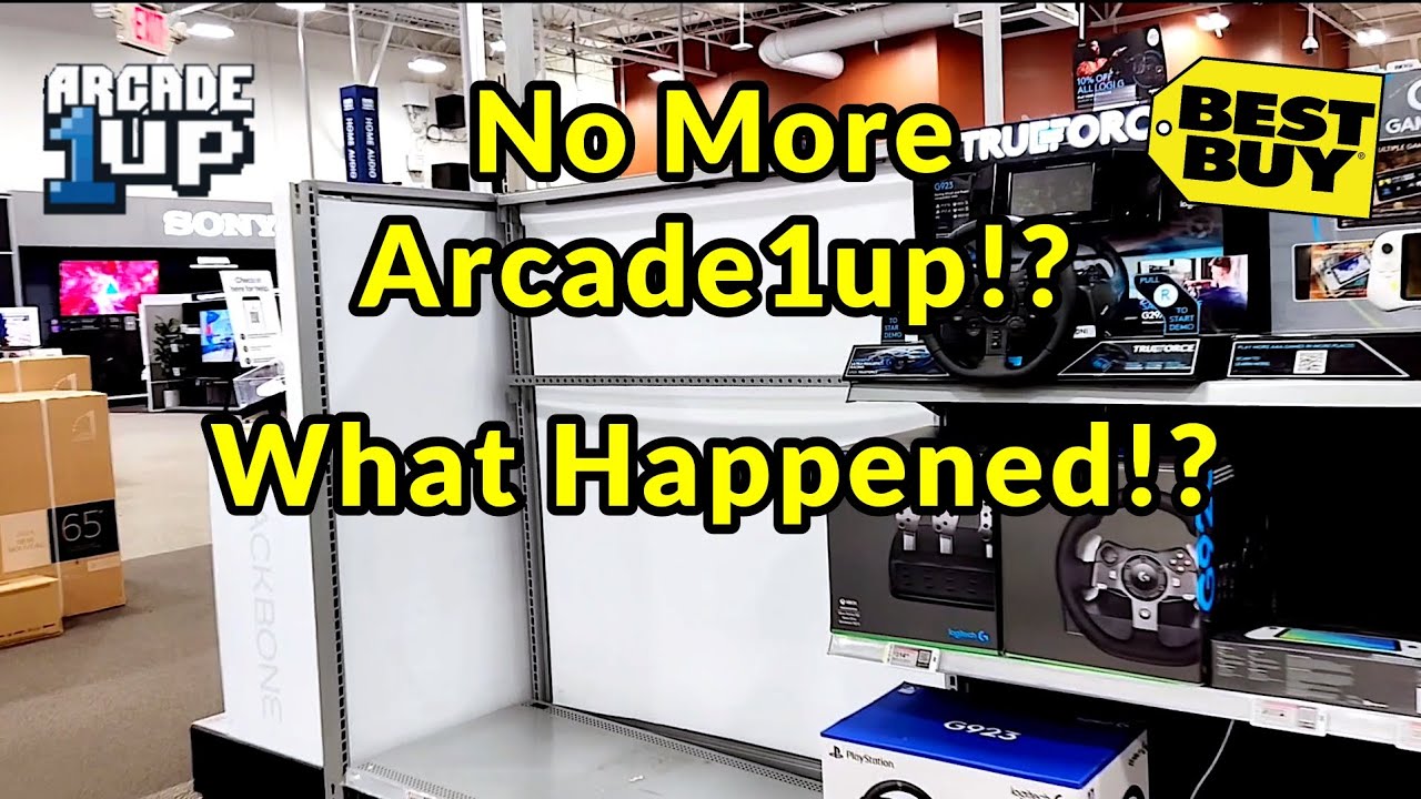 No More Arcade1up at Best Buy? Where's Mortal Kombat and Pac-Man? What Happened!? 🕹️