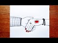 Friendship drawing easy | Couple hand drawing pic| Best friend drawing