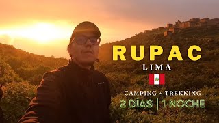 La misteriosa CIUDAD DE FUEGO en las alturas de Lima 🇵🇪 RUPAC Trekking + Camping 2 Días 1 Noche by Milviajero 938 views 1 month ago 50 minutes