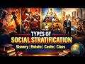Types of Social Stratification | Slavery, Estate, Caste &amp; Class