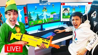 I Stream Sniped My Brothers in Real Life While Playing Fortnite