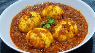 Egg curry in telugu/Egg recipe/Egg masala curry/Egg gravy curry/కోడి గుడ్డు కూర