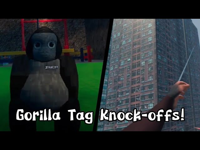 I Played EVERY Gorilla Tag HORROR Knock-Off 