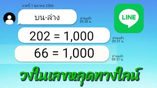 เลขจากวงในหลุดทางใลน์ เข้าตรงๆ งวดนี้มาแล้ว 16 ตุลาคม 2566 ลุ้นๆ