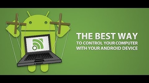 Remote PC control on Android via Bluetooth