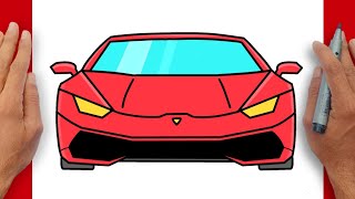 How To Draw A Lamborghini Easy Step-By-Step