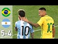 Brazil Vs Argentina 5 4 All Goals Extended Highlights