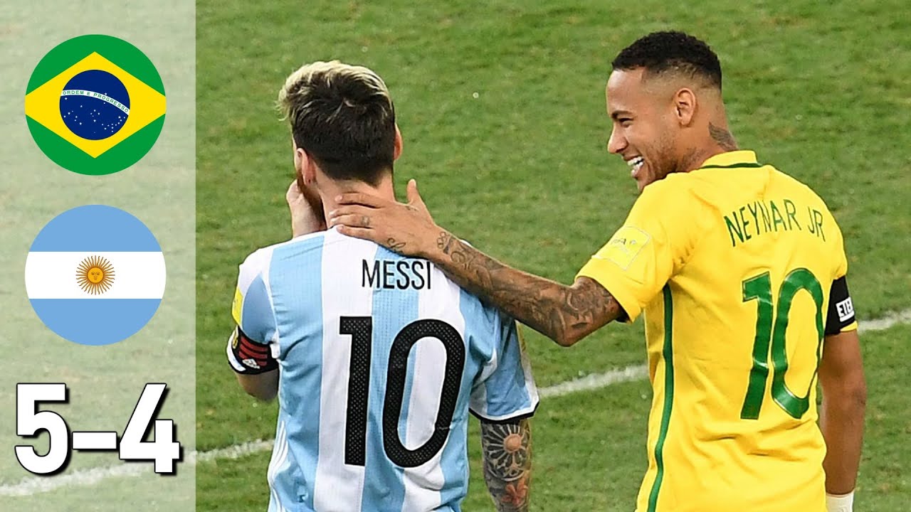 Brazil vs Argentina 5 4 All Goals  Extended Highlights