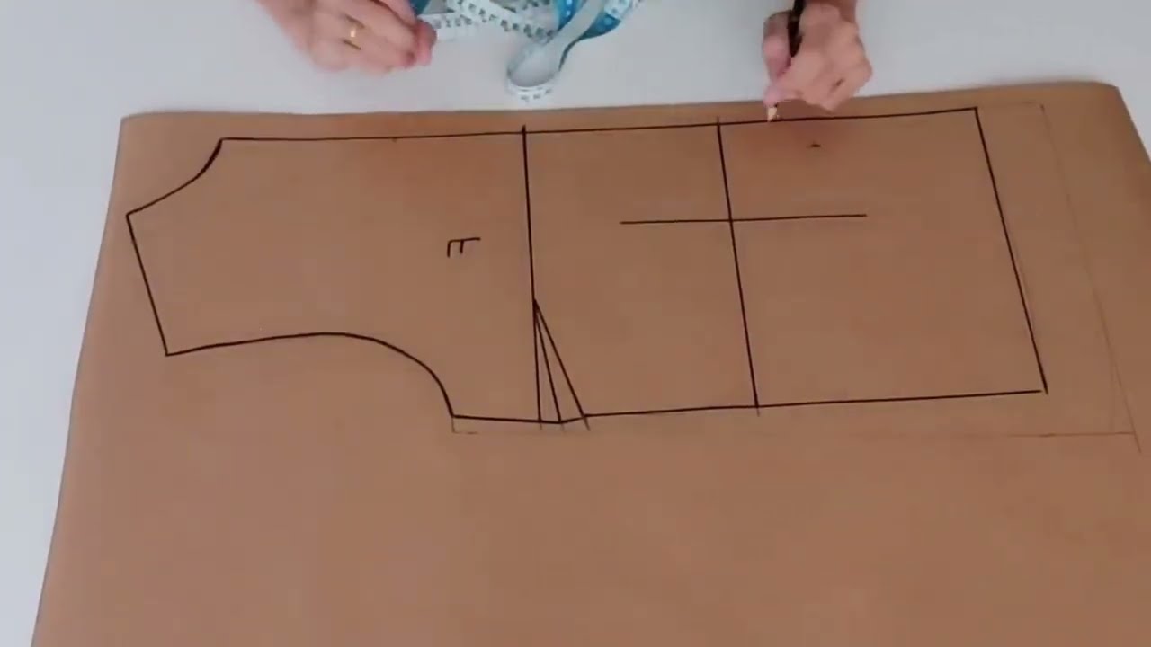 Como fazer Blusa Soltinha fácil com decote V e manga com punho de lastex DIY | Viviane Prates