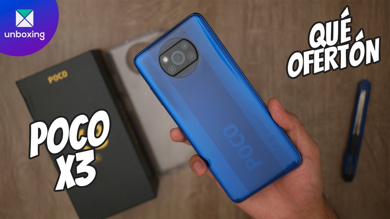 Xiaomi Poco X3  Unboxing en español 