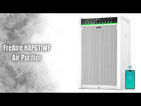 FreAire HAP611WF Air Purifier Review | 5-Stage HEPA, Smart App & PM2.5 Display!