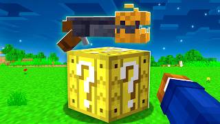I Added Backrooms Lucky Blocks In Minecraft