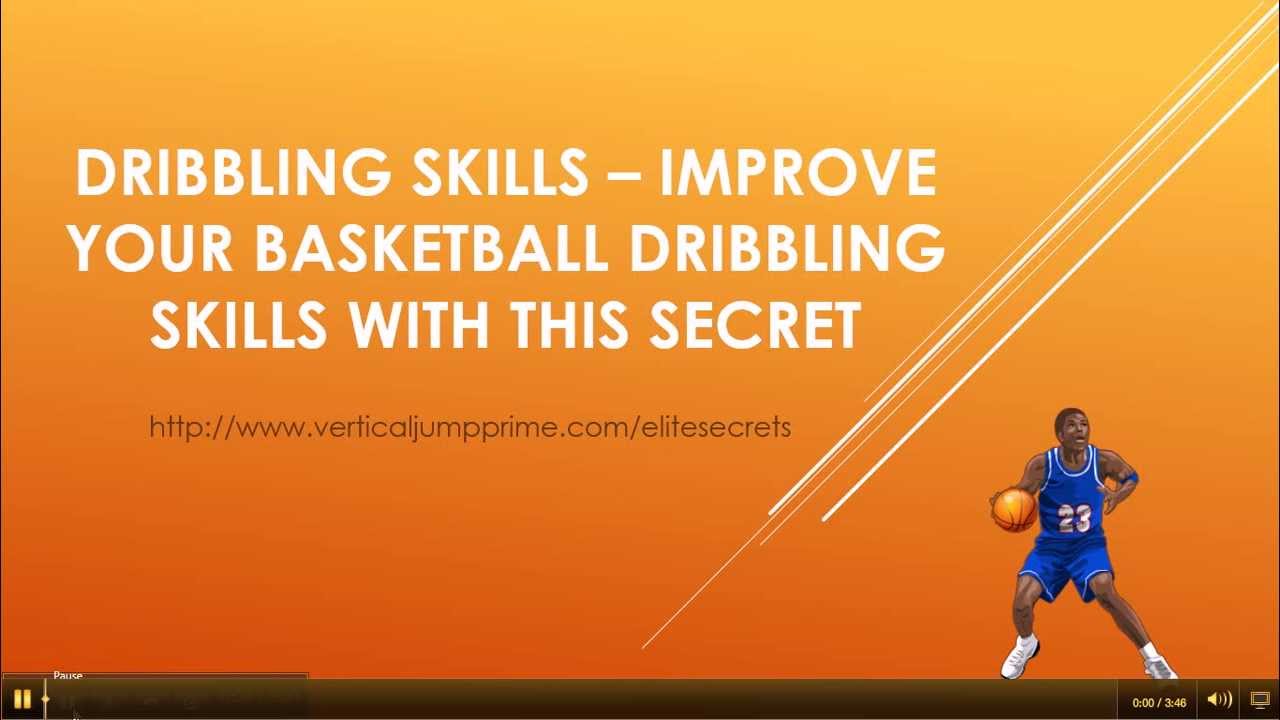 Dribbling Skills - Improve Your Basketball Dribbling Skills With This ...