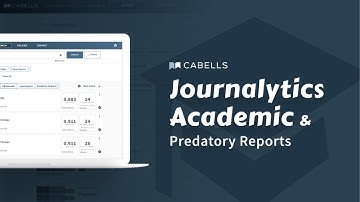 Cabells Journalytics Academic & Predatory Reports | Know the Journals Know the Risks