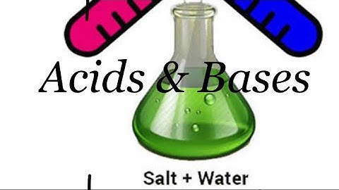 Acids and Bases and Salts - Introduction | Chemistry | Don