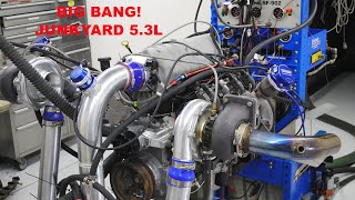 JUNKYARD (BIG BANG) SBE 5.3L LS TWIN TURBOMAX BOOST!!