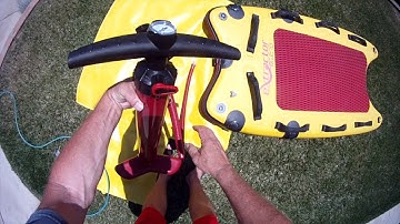 Extractor RWCiD Inflatable PWC Rescue Sled Inflate/Deflate Procedure