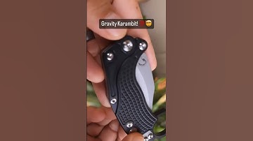 Reate EXO-K Gravity Karambit! 💯🤯 Rate it from 1-10! #knife #edc #shorts #diy #knives #fyp