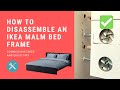 How To Take Apart Ikea Bed With Drawers