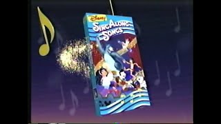 Disney's Sing Along Songs 1997 Promo