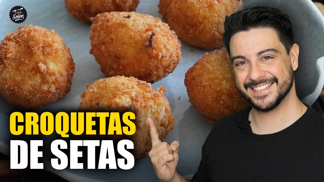 La mejor RECETA DE CROQUETAS DE SETAS para este otoño 🍂