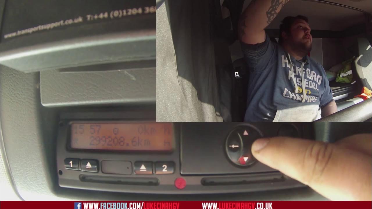 How To Change Time On A Tacho Machine (UTC/BST) YouTube