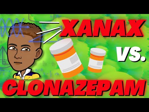 Vídeo: Clonazepam Vs. Xanax: Uma Revisão Lado A Lado