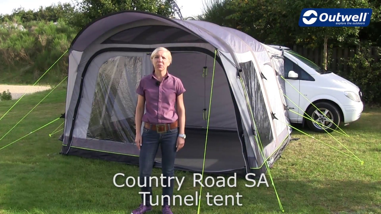 Outwell Country Road Sa Drive Away Awning Innovative Family Camping Youtube