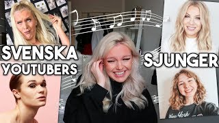 REAGERAR PÅ NÄR SVENSKA YOUTUBERS SJUNGER