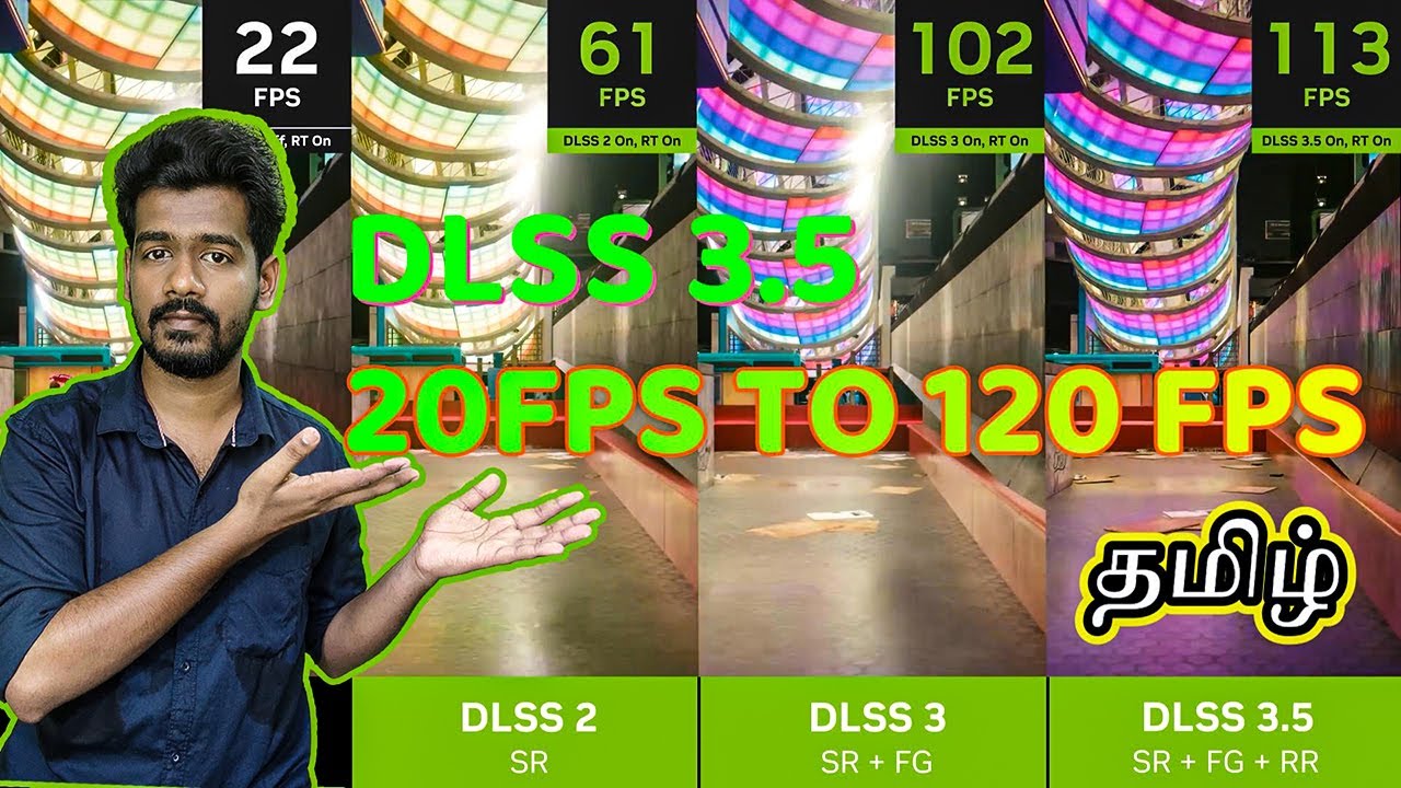 NVIDIA DLSS 3.5 Ray Reconstruction AI Explained in Tamil