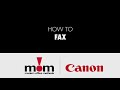 Canon-ImageClass/ImageRunner - How to Fax