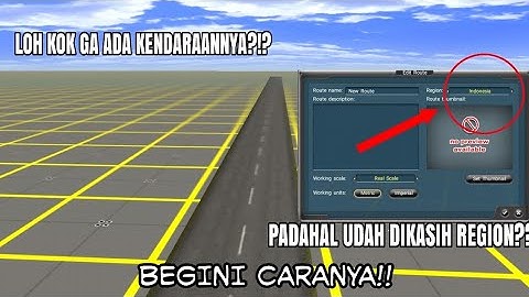 CARA MENAMBAHKAN KENDARAAN PADA JALAN YANG TIDAK MEMPUNYAI REGION | Trainz Android