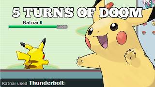 ALL PIKACHU NEEDS IS A FEW TURNS TO TAKE OVER A BATTLE...