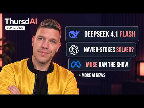 AI Solved Navier Stokes?, DeepSeek V4.1 Flash, Meta Muse & the Doomer Week — ThursdAI Sep 10
