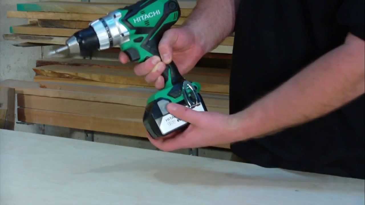 Hitachi 18v Cordless Lithium Ion 1 2 In Drill Driver Ds18dsdl